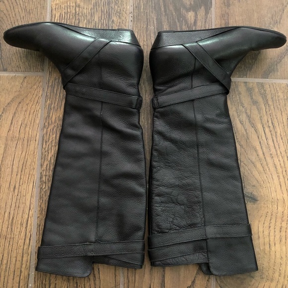 Aldo Tall leather wedge boots - Picture 3 of 5